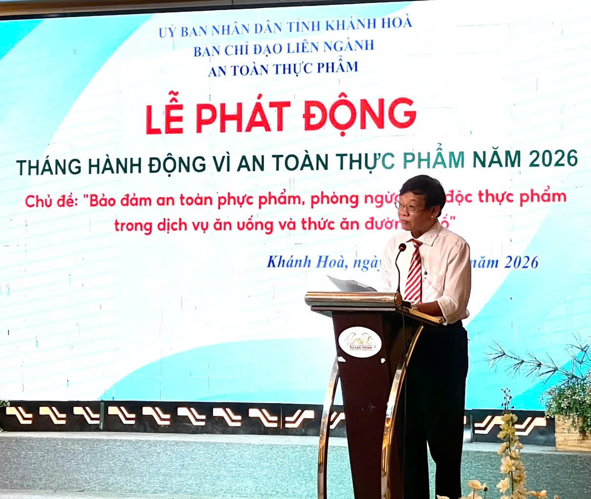 Khánh Hòa phát động Tháng hành động vì an toàn thực phẩm năm 2026